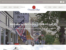 Tablet Screenshot of gloucestervillage.com